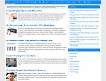 Tablet Screenshot of inforemajaterbaru.com